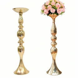 20'' Gold metal centerpiece