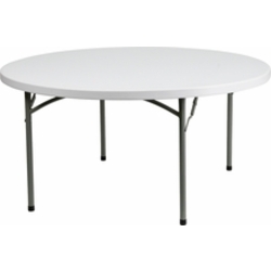 60'' Round Table-White