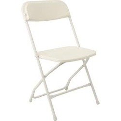 White Folding Chair