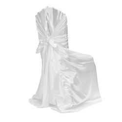 White Universal Chair Covers