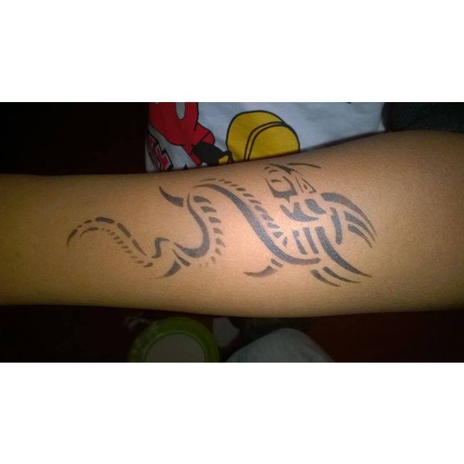 Airbrush tattoo