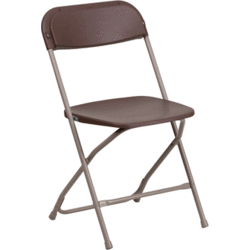 Mocha Chairs W/Brown Frame